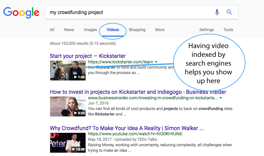 my-crowdfunding-project-google-screenshot