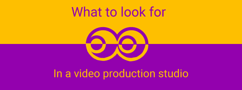 What to look for in a video production studio graphic